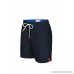 SWIMS Ondaretta Men's Solid Board Shorts Trunks Quick Dry With Laser Cut Drain Holes In Navy Size L B071HWDMMP